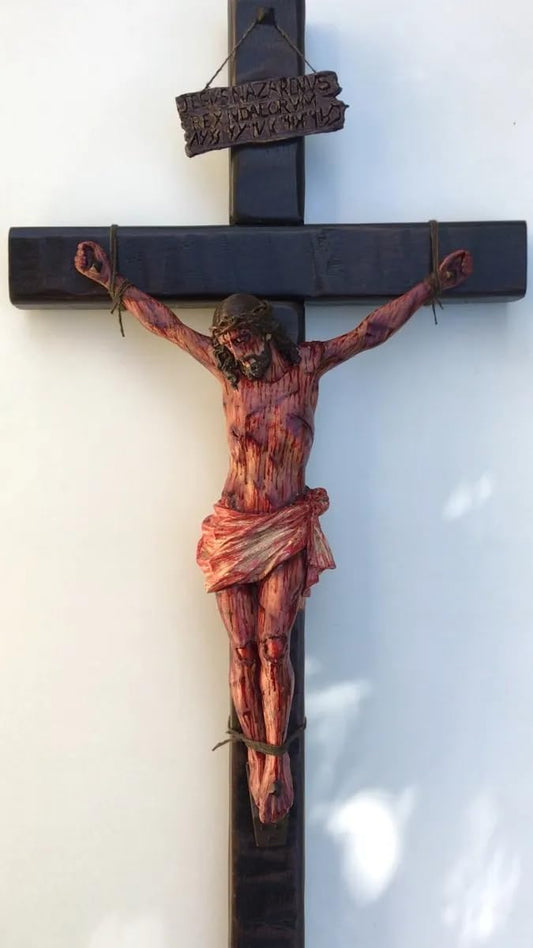 🔥God Be With You - Realistic Crucifix Christ Wound For Meditation