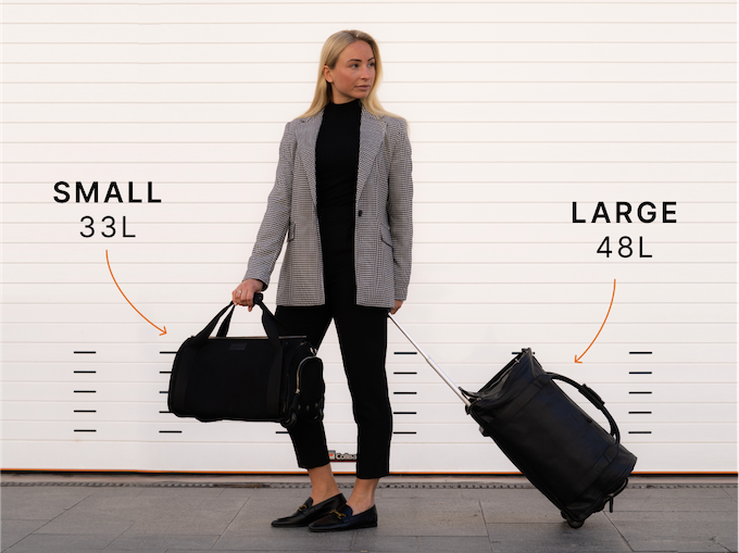 🔥Last Day Promotion 75% OFF - The Convertible Duffle Garment Luggage w/ Wheels