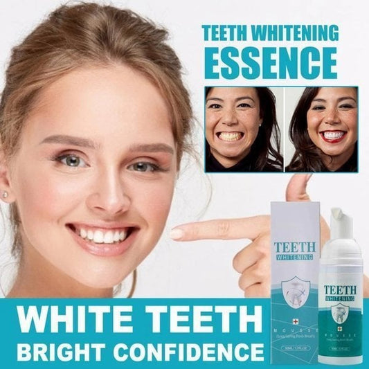 🔥SUMMER SALE 49% OFF -TEETH WHITENING MOUSSE 🔥(BUY 2 GET 1 FREE)