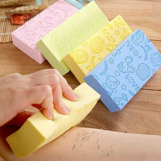 Bath Sponge Body Dead Skin Remover ☁ For Kids And Adults