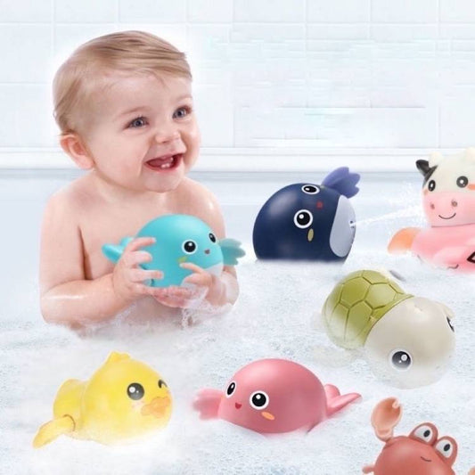 Cute Swimming Turtle Bath Toys Dolphin Whale